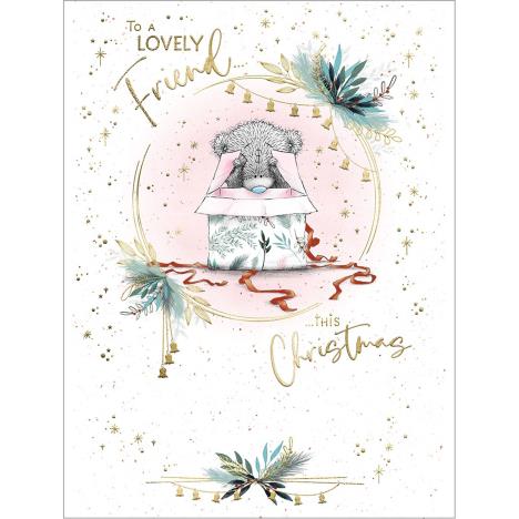 Lovely Friend Me to You Bear Christmas Card £1.79